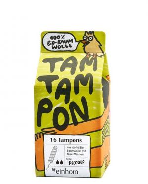 Tampóny TamTampon Piccolo (16 ks) - hypoalergénna organická bavlna