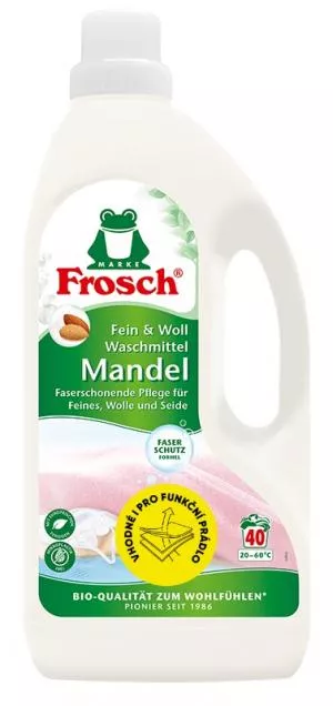 Frosch ECO Prací prostriedok na vlnu a jemnú bielizeň Almond (1500 ml)