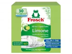 Frosch ECO tablety do umývačky riadu all in 1 Lemon (30 tabliet)