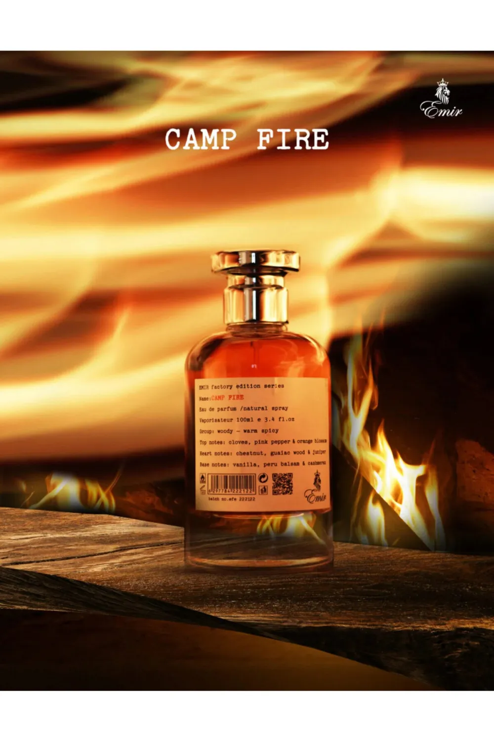 Factory Edition Camp Fire parfumovaná voda unisex 100 ml