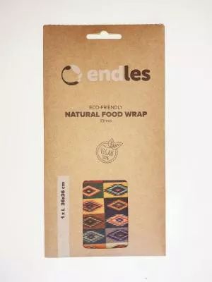 Endles by Econea Opakovane použiteľný voskovaný obrúsok - etnický vzor