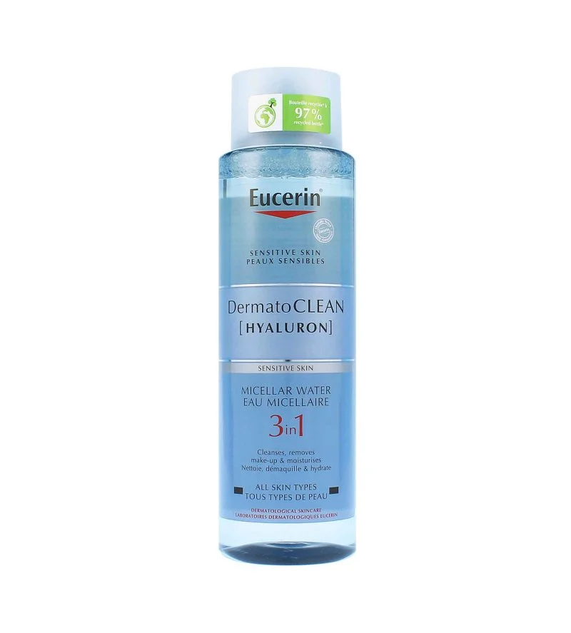 DermatoClean Hyaluron čistiaca micelárna voda 3 v 1 400 ml