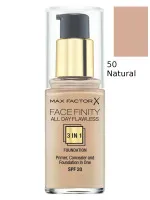 Facefinity 3 v 1 make-up - 50 Natural 30 ml