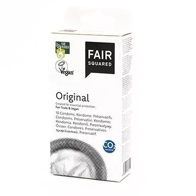 Fair Squared Kondóm Original (10 ks) - vegánsky a fair trade