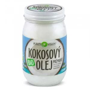 Purity Vision Fair Trade organický panenský kokosový olej 420 ml