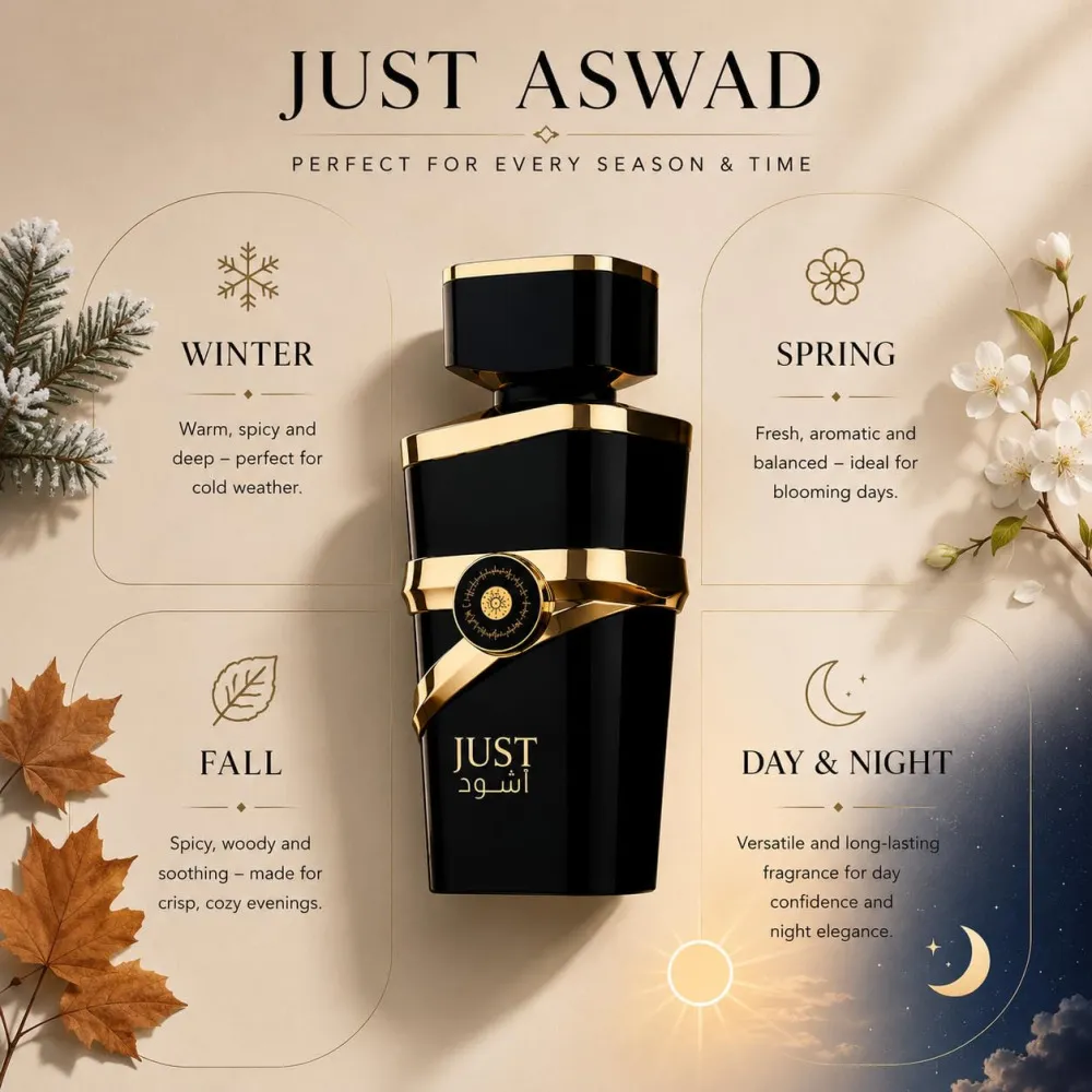 Just Aswad parfumovaná voda pre mužov 100 ml