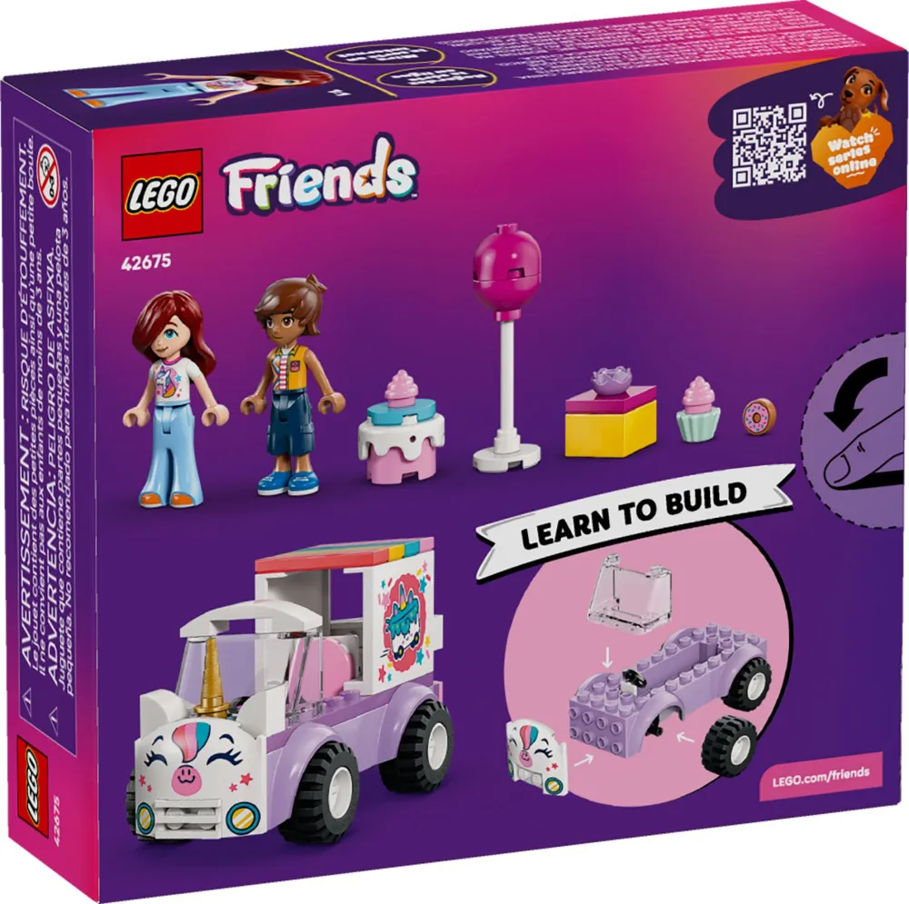 Friends 42675 Jednorožčie doručovacie auto s tortou