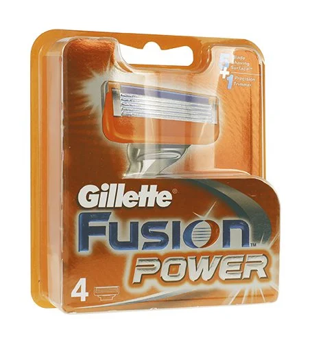 Fusion Power náhradné hlavice 4 ks pre mužov