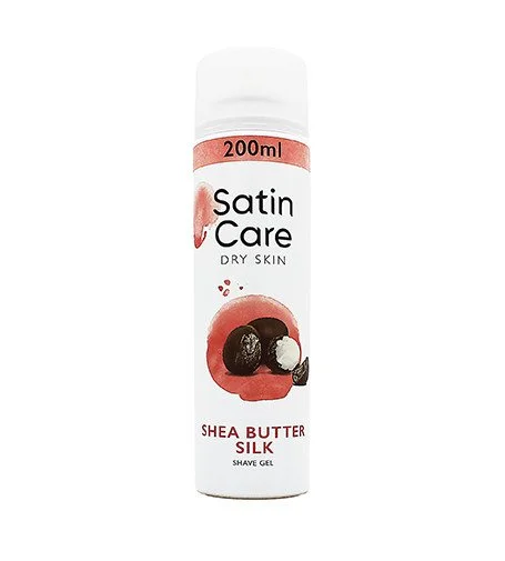 Satin Care gél na holenie na suchú pokožku pre ženy 200 ml