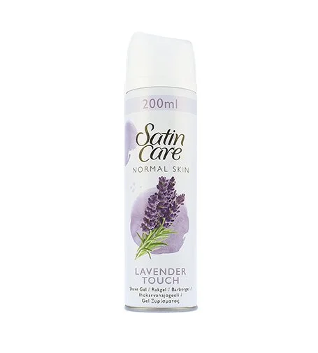 Satin Care Lavender Touch gél na holenie pre normálnu pokožku 200 ml