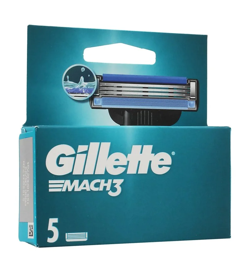 Mach3 Náhradné holiace hlavice 5 ks