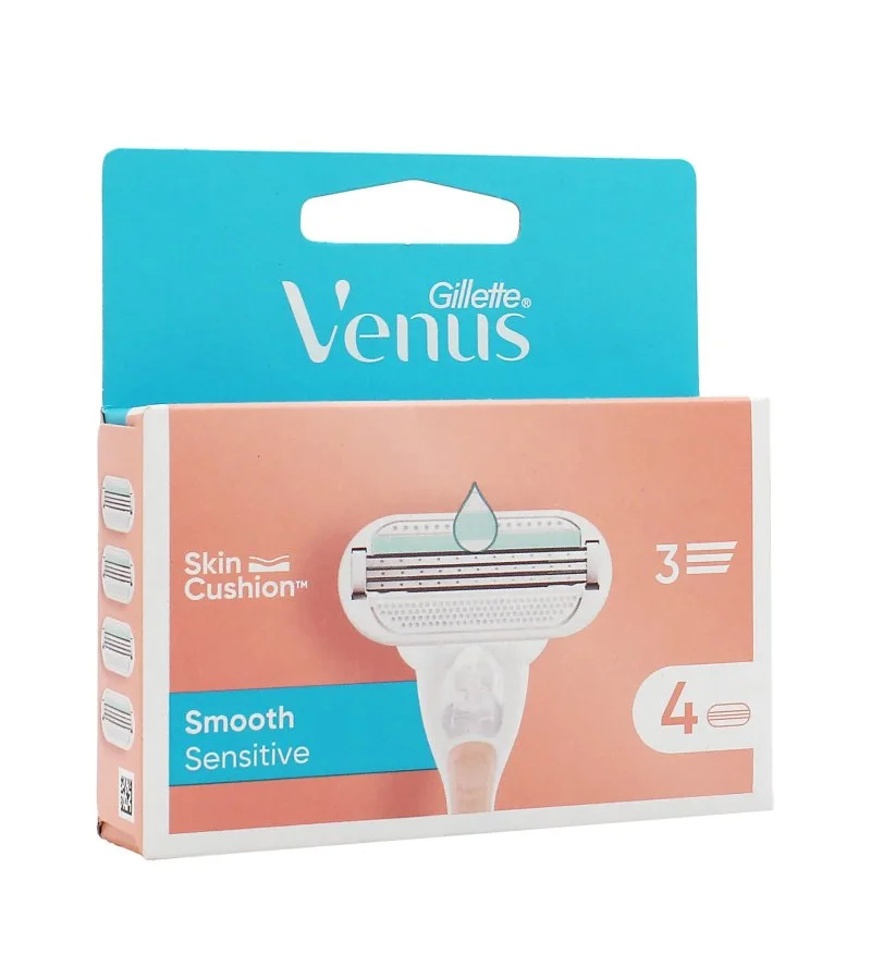 Venus Smooth Sensitive náhradné hlavice 4 ks