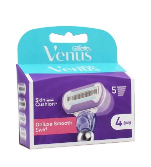 Venus Deluxe Smooth Swirl náhradné hlavice 4 ks