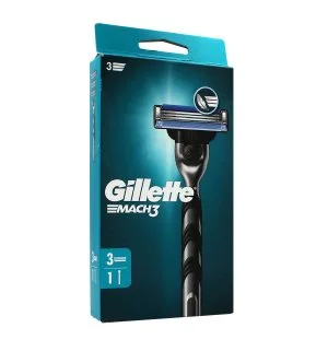 Gillette Mach3 holiaci strojček + hlavice 3 ks