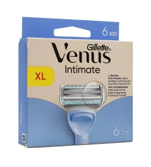 Gillette Venus Intimate náhradné hlavice 6 ks