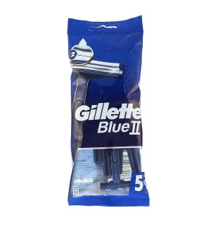 Gillette Blue II jednorazové holítko 5 ks pre mužov