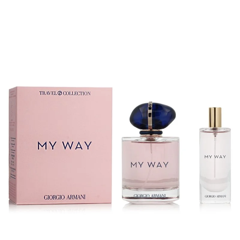 Giorgio Armani My Way 15 ml + plniteľný EDP, parfumovaná voda pre ženy 90 ml