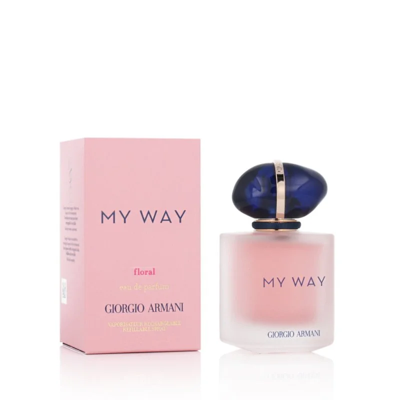 Giorgio Armani My Way Floral plniteľná parfumovaná voda pre ženy 50 ml