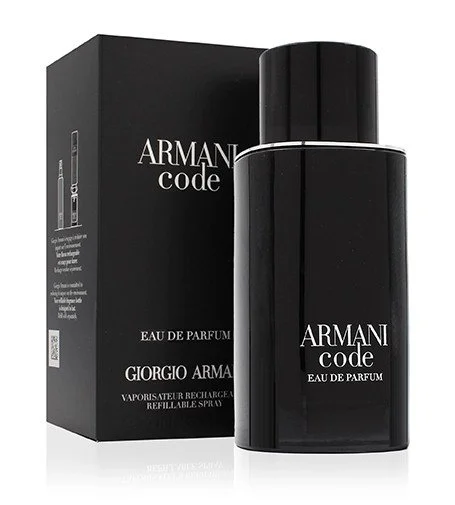 Code plniteľný flakón parfumovaná voda pre mužov 125 ml