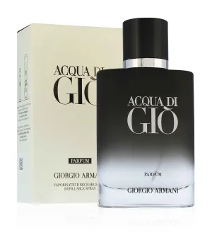 Giorgio Armani Acqua di Gio Parfum parfum pre mužov 50 ml plniteľný flakón