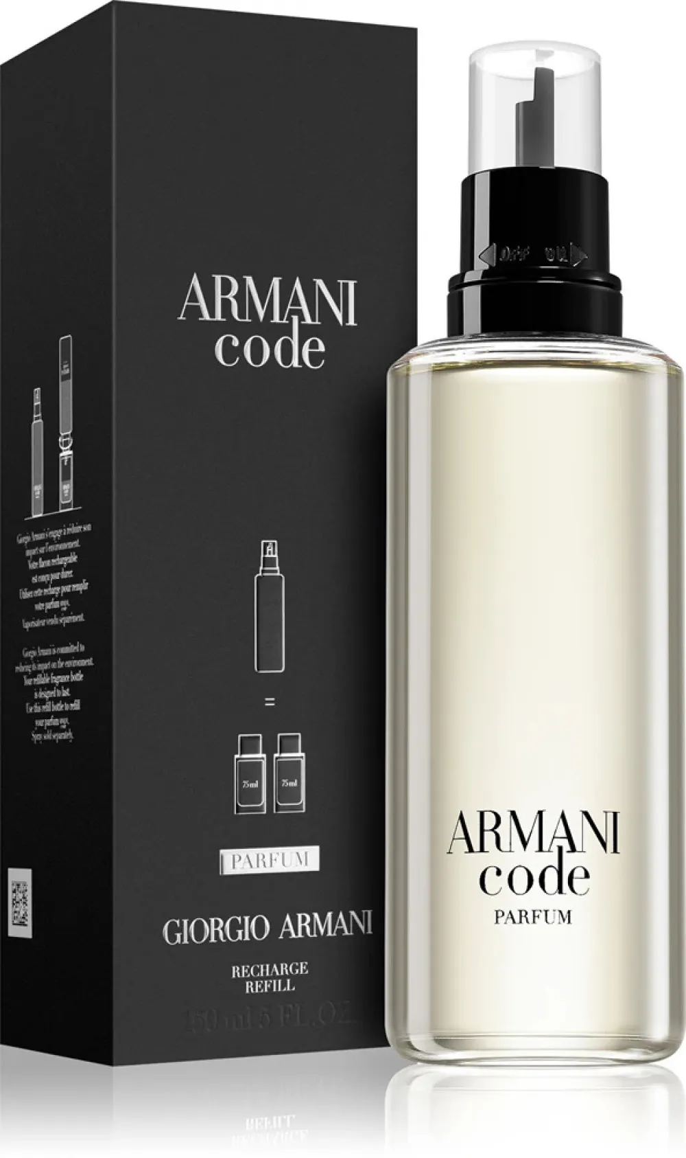 Code Parfum parfum pre mužov 75 ml plniteľný flakón