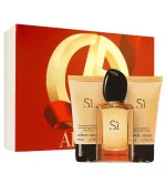 Sì darčeková sada pre ženy parfumovaná voda 50 ml + sprchový gél 50 ml + telové mlieko 50 ml 50 ml + sprchový gel 50 ml + tělové mléko 50 ml