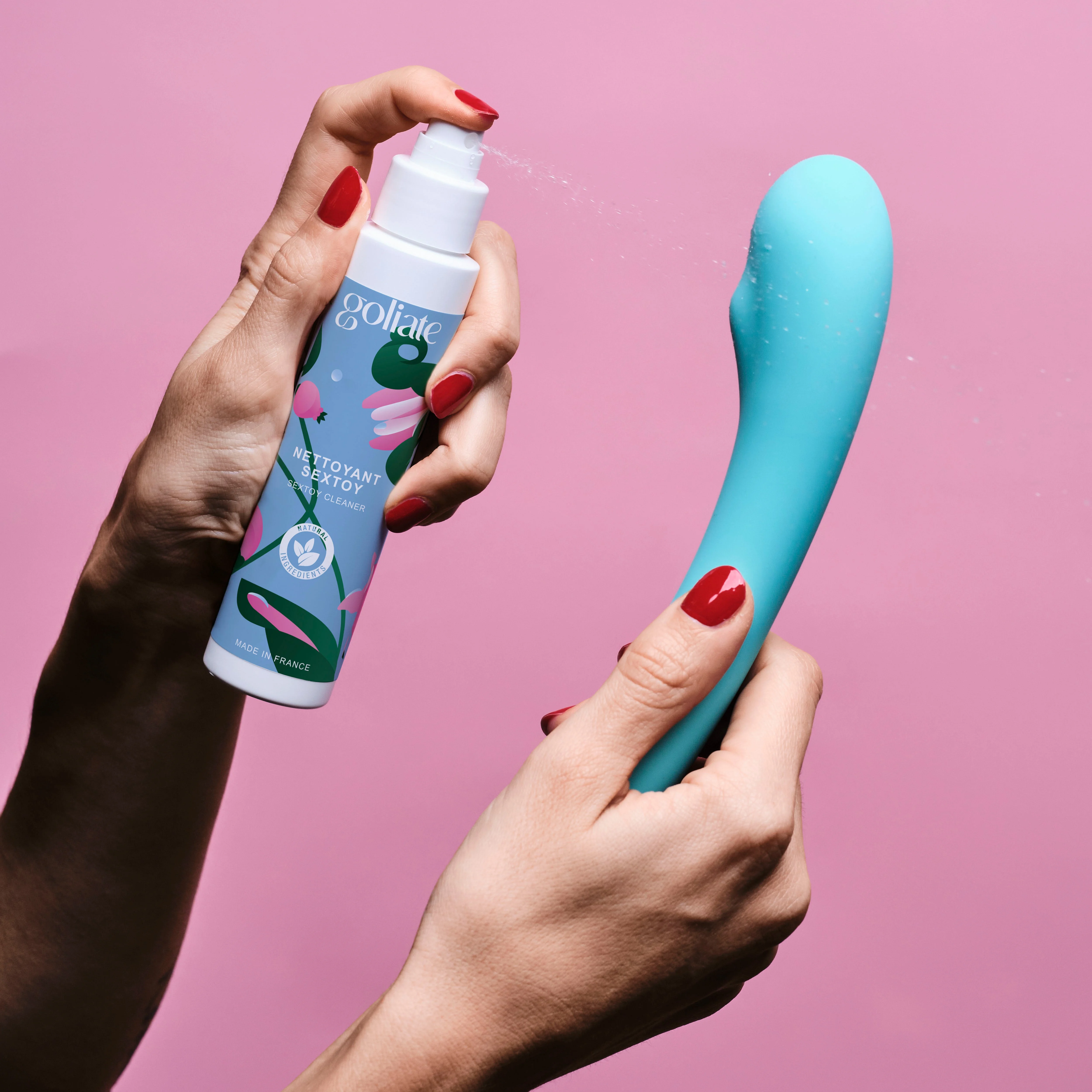 Goliate Čistiaci prípravok na erotické pomôcky (100 ml) - pre jednoduché použitie