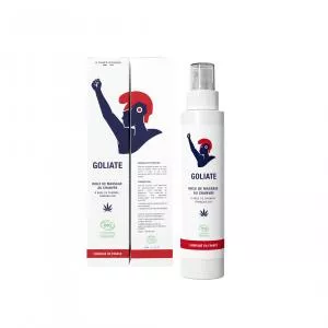 Goliate Relaxačný masážny olej s konope BIO (100 ml) - vhodný na erotickú masáž