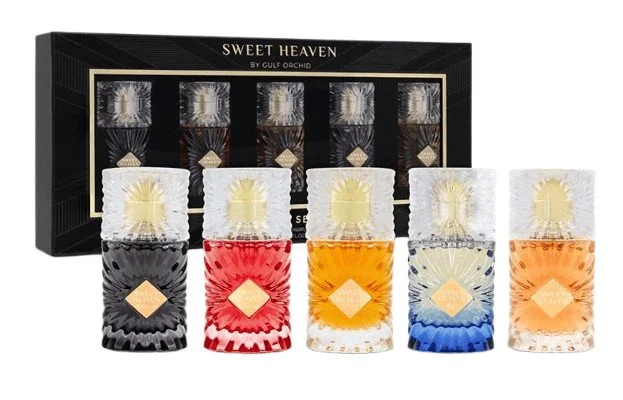 Sweet Heaven cestovná sada unisex 5x20 ml (Heaven, Extreme, Tob, Cherry, Ice) parfumovaná voda