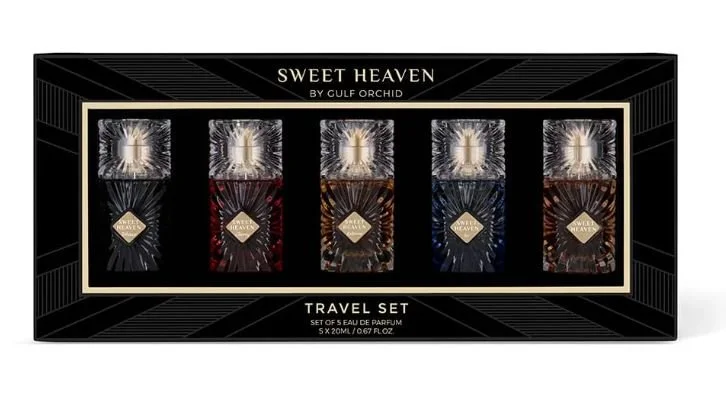 Sweet Heaven cestovná sada unisex 5x20 ml (Heaven, Extreme, Tob, Cherry, Ice) parfumovaná voda