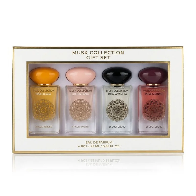 Musk Collection Velvet Edition Darčeková sada 4 x parfumovaná voda unisex 4 x 25 ml