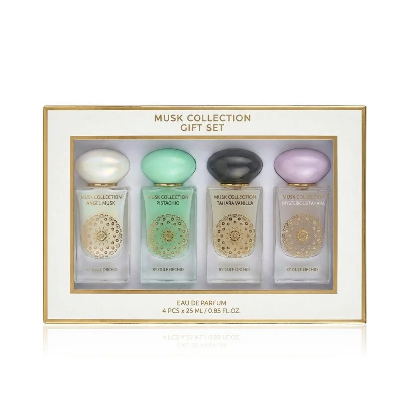 Musk Collection Aura Edition Darčeková sada 4 x parfumovaná voda unisex 4 x 25 ml