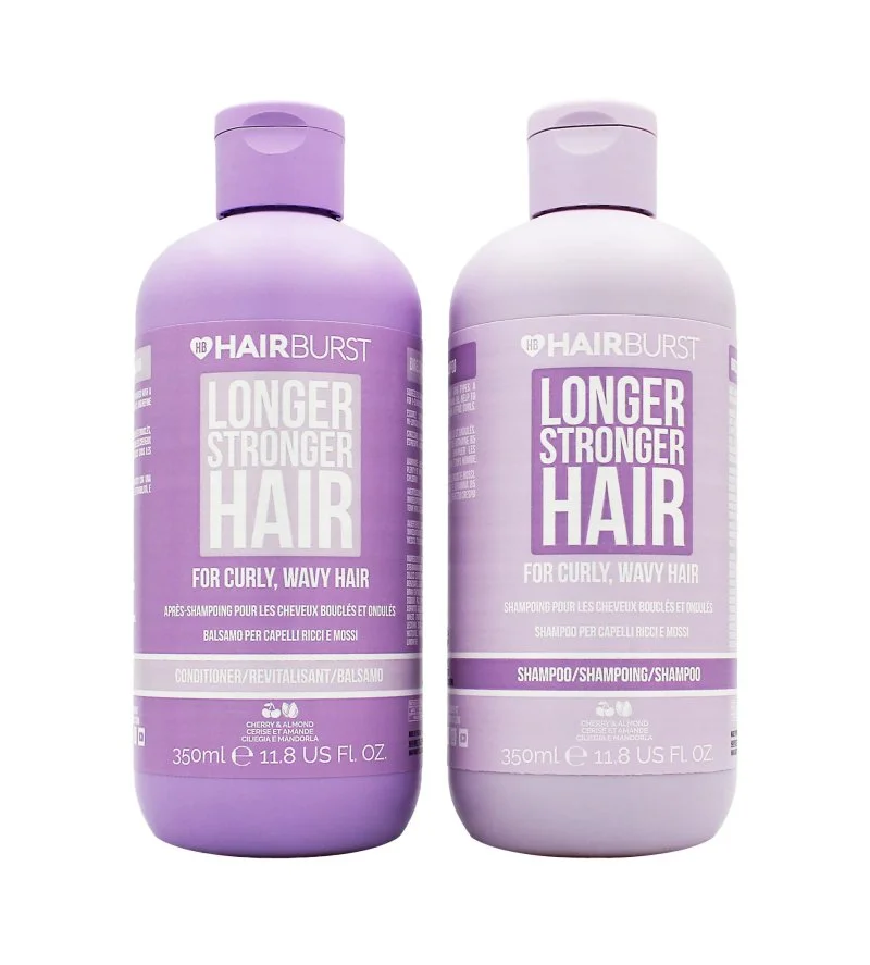 Longer Stronger Hair Curly sada na kučeravé vlasy šampón 350 ml + kondicionér