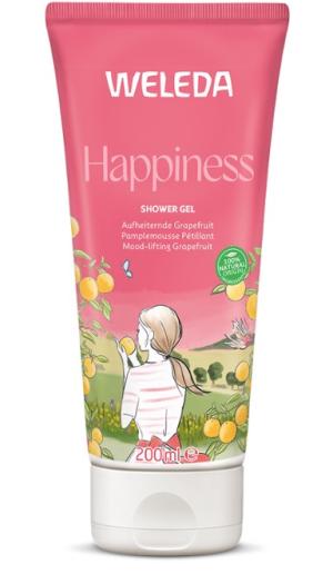 HAPPINESS Grapefruitový sprchový gél 200 ml