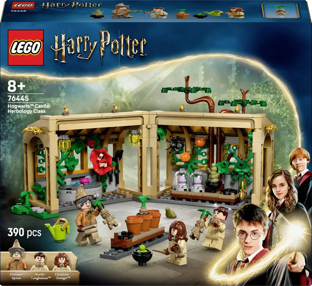 Harry Potter™ 76445 Rokfortský hrad: Hodina herbológie