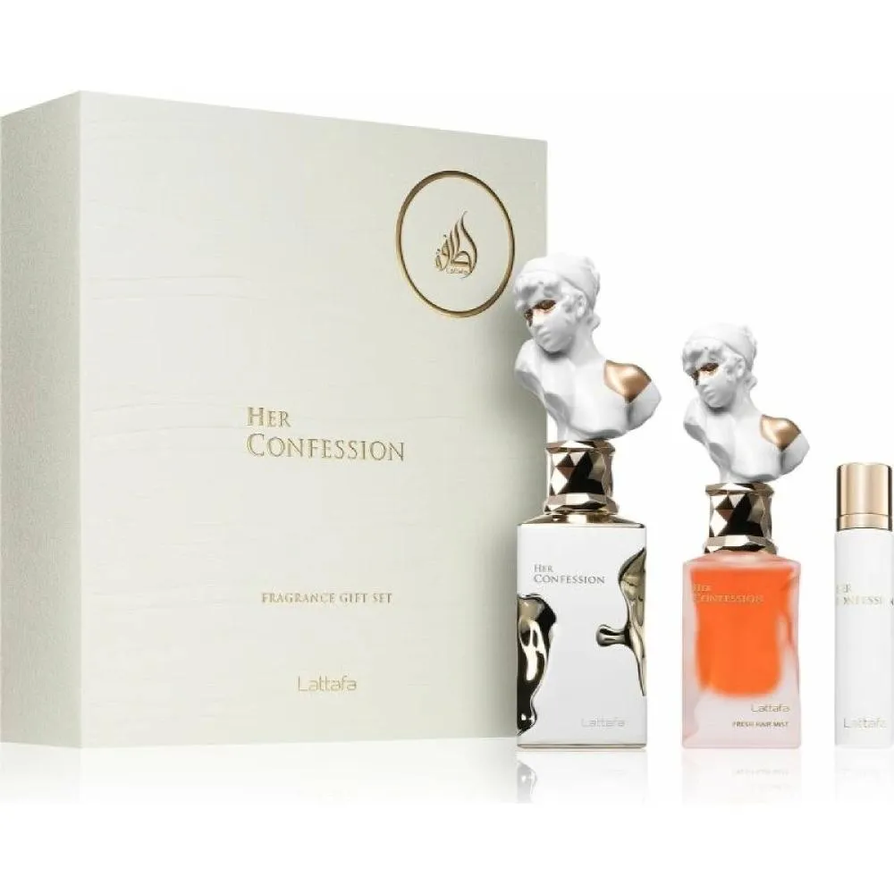 Her Confession 100 ml + EDP MINI 12 ml + Vlasová hmla parfumovaná voda pre ženy 50 ml