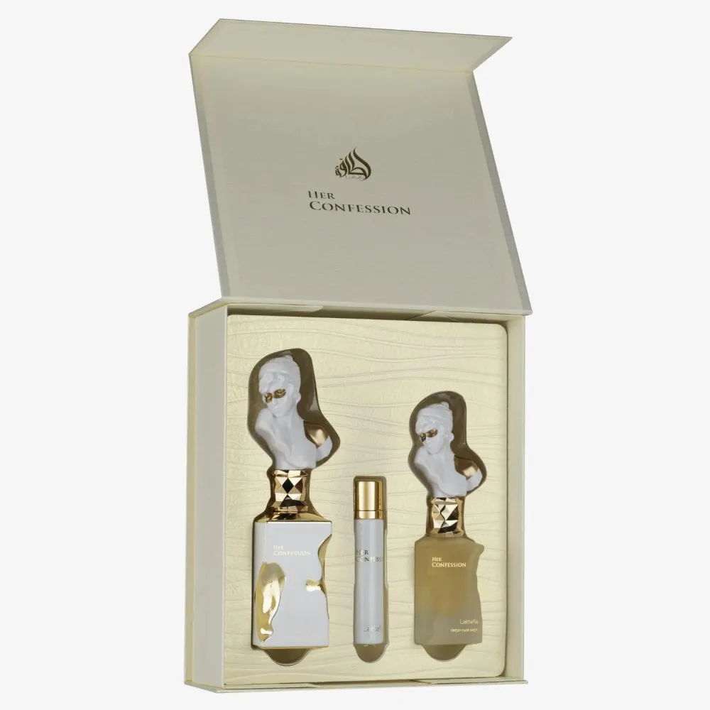 Her Confession 100 ml + EDP MINI 12 ml + Vlasová hmla parfumovaná voda pre ženy 50 ml