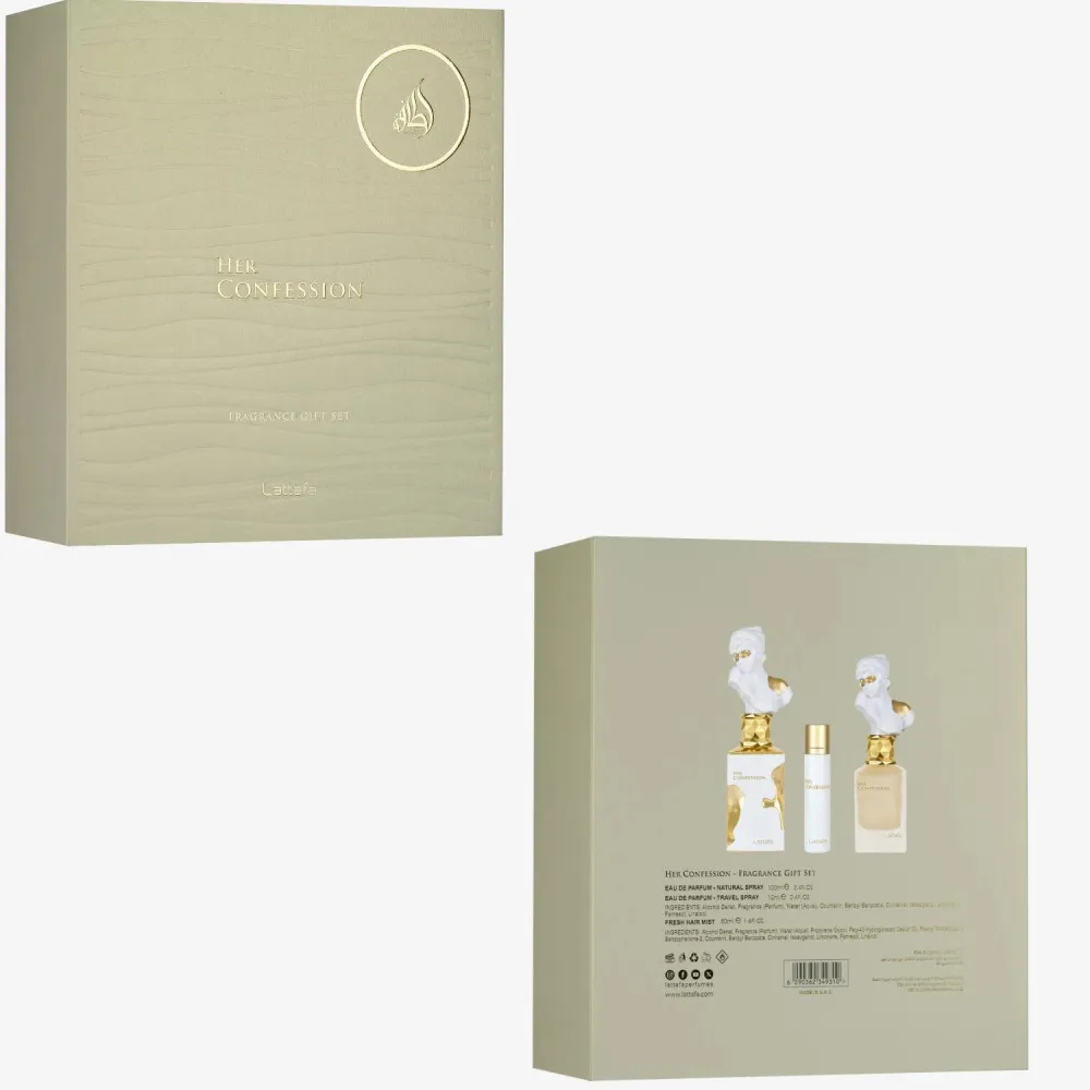 Her Confession 100 ml + EDP MINI 12 ml + Vlasová hmla parfumovaná voda pre ženy 50 ml