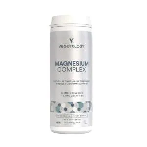 Vegetology Magnézium komplex Vitamín B6, 60 kapsúl