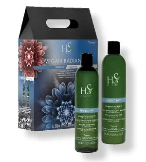 HS MILANO Vegan Radiance Daily Use sada Frequent Use Shampoo 350 ml + Frequent Use Conditioner
