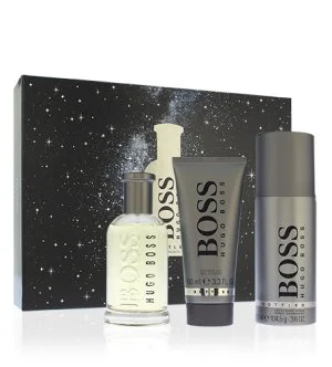 Hugo Boss Boss Bottled darčeková sada 100 ml + sprchový gél 100 ml + deodorant toaletná voda pre mužov