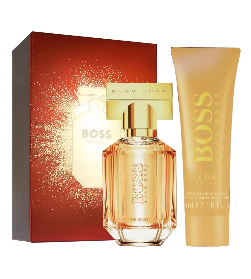 Boss The Scent For Her darčeková sada 30 ml + telové mlieko parfumovaná voda pre ženy