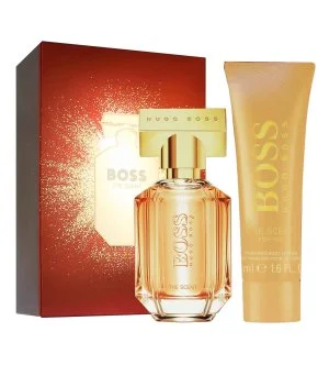 Hugo Boss Boss The Scent For Her darčeková sada 30 ml + telové mlieko parfumovaná voda pre ženy