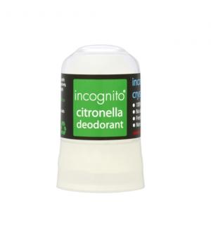 Incognito Citronela ochranný kryštálový dezodorant (50 ml) - nezapácha po nepríjemnom hmyze