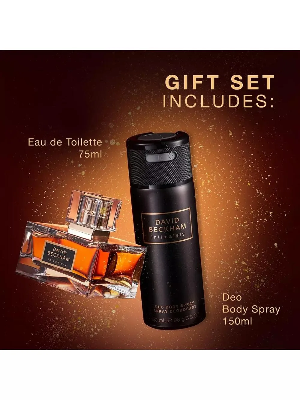 Intimately Men darčeková sada 75 ml + deo sprej toaletná voda pre mužov