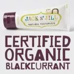 Jack n Jill Detská zubná pasta - čierne ríbezle BIO (50 g)