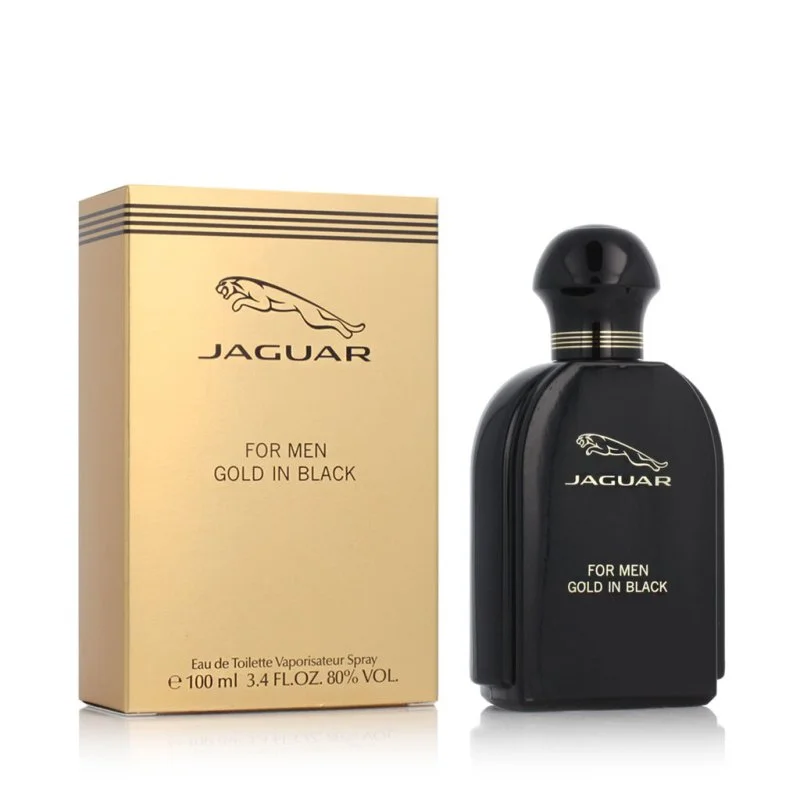 Jaguar For Men Gold in Black toaletná voda pre mužov 100 ml