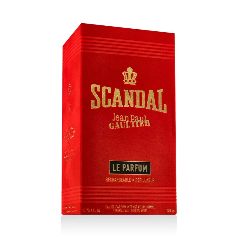 Jean Paul Gaultier Scandal Pour Homme EDP Intense plniteľný parfum pre mužov 150 ml