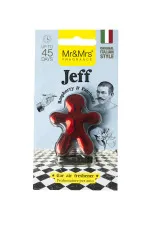 Jeff Chrome Malina & Pačuli vôňa do auta červená
