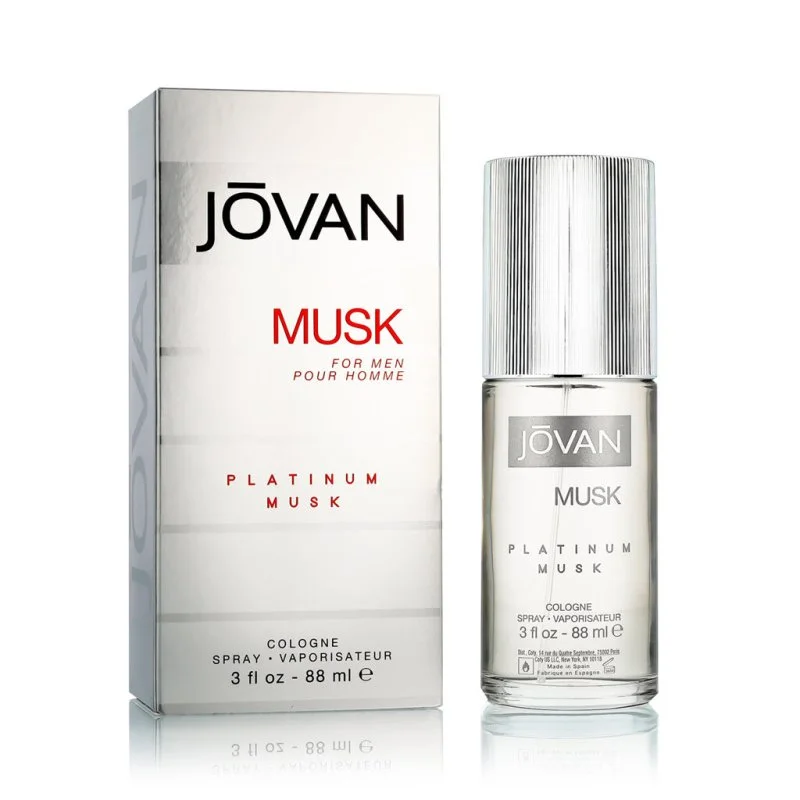 Musk for Men Platinum Musk kolínska voda pre mužov 88 ml